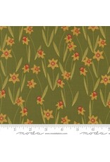 Moda Gingiber - Bee Garden - Daffodils Ivy - 48413-12M