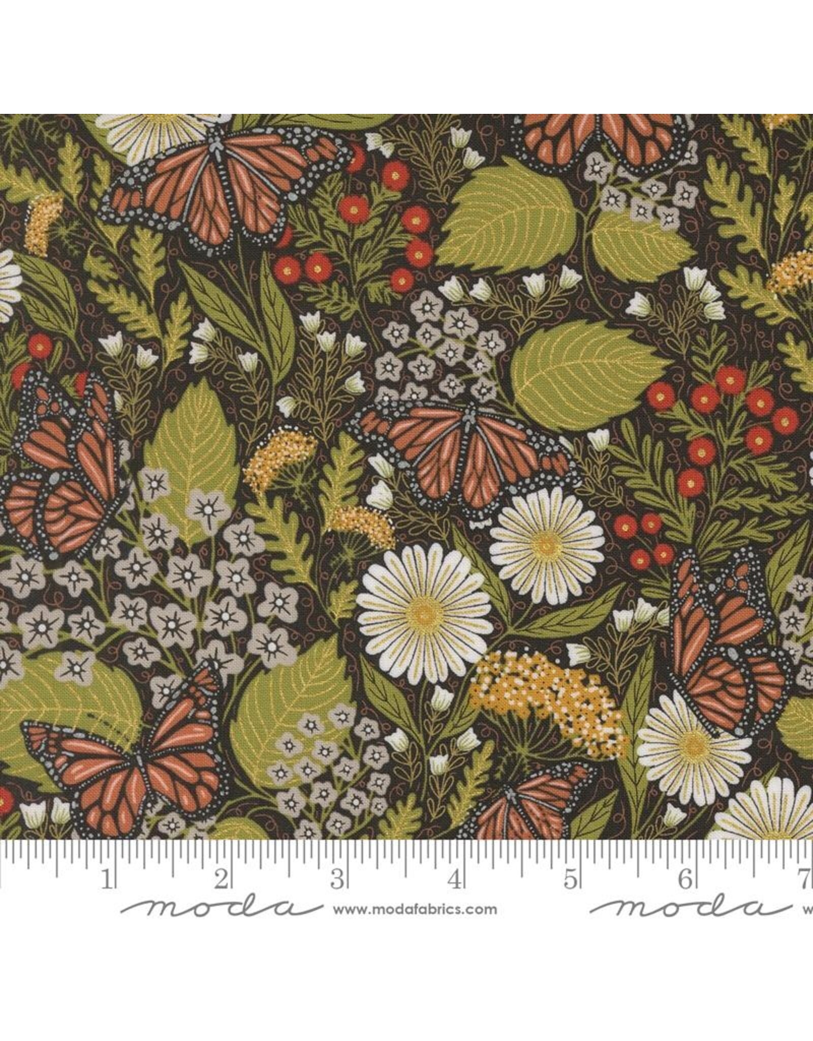 Moda Gingiber - Bee Garden - Butterfly Black - 48412-21M