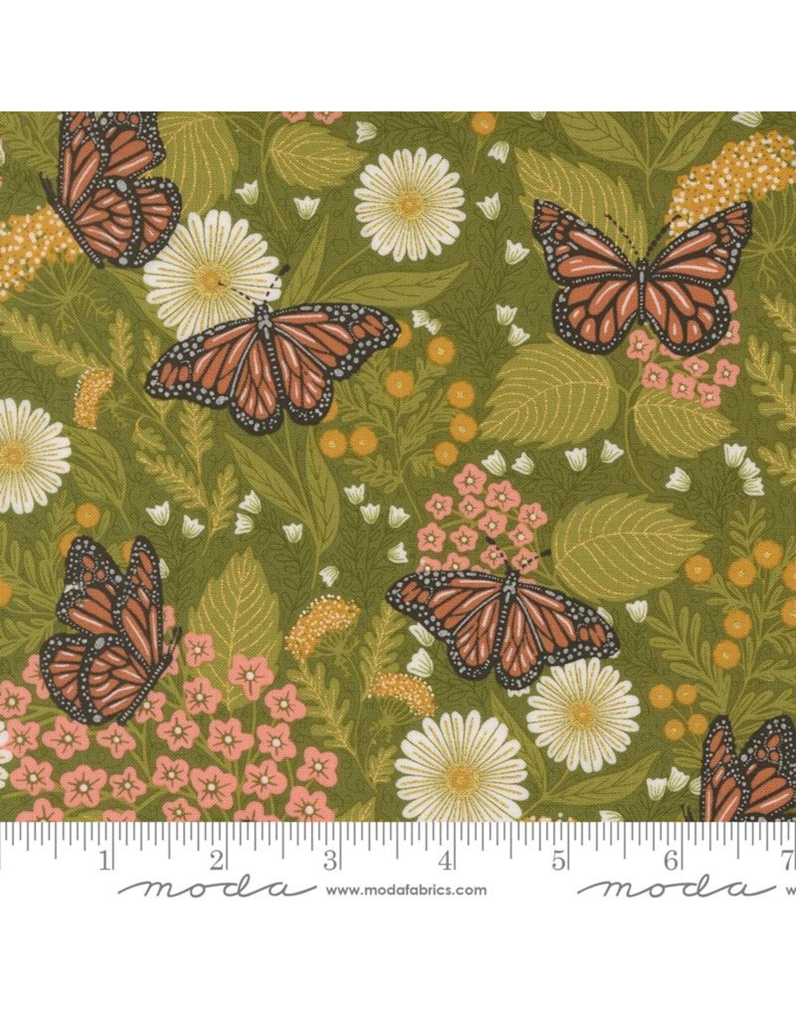 Moda Gingiber - Bee Garden - Butterfly Ivy - 48412-12M