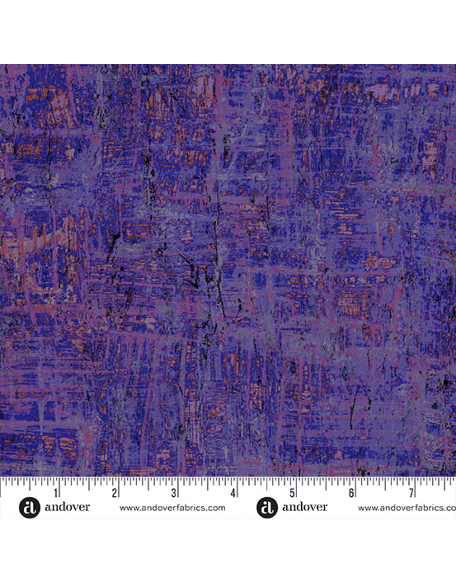 Andover Andover Fabrics - Jordan Fabrics - Nitty Gritty - Royal Purple - 1434-P1