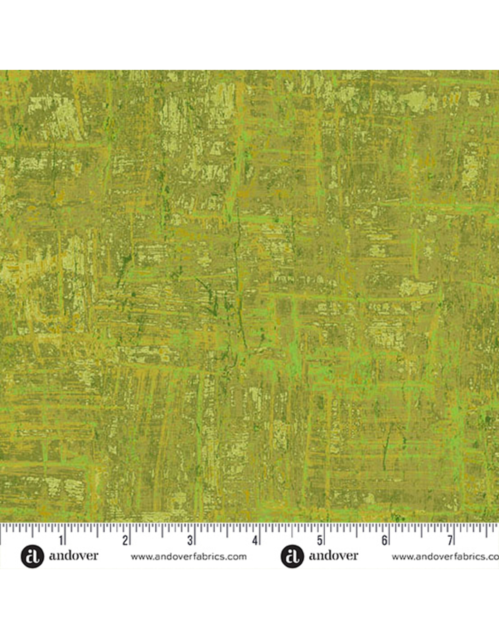 Andover Andover Fabrics - Jordan Fabrics - Nitty Gritty - Chartreuse - 1434-V