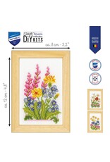 Vervaco Vervaco - Mini-borduurpakket  - Veldbloemen