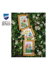 Vervaco Vervaco - Mini Embroidery Kit - Field Flowers