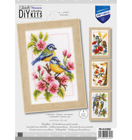 Vervaco Mini-borduurpakket  - 4 Seizoenen - Design 2