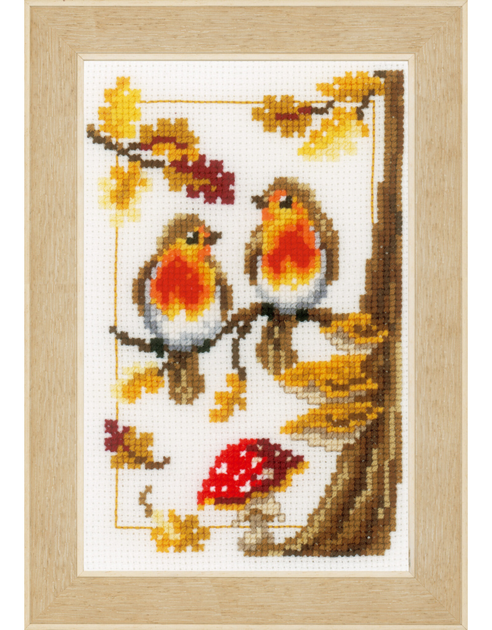 Vervaco Vervaco - Mini Embroidery Kit - 4 Seasons- Design 2