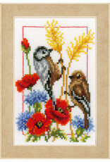 Vervaco Vervaco - Mini Embroidery Kit - 4 Seasons- Design 2