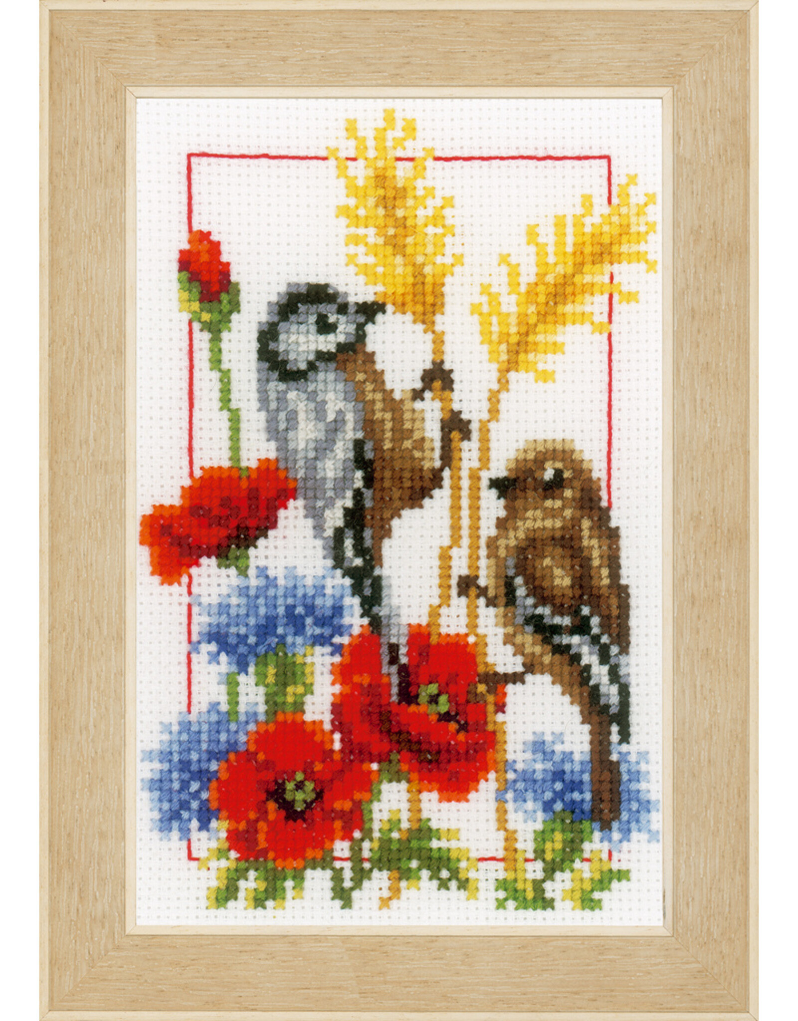 Vervaco Vervaco - Mini Embroidery Kit - 4 Seasons- Design 2