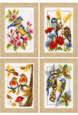 Vervaco Vervaco - Mini Embroidery Kit - 4 Seasons- Design 2