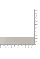 Kuny Newlife Satijnlint - 0018 - grijs / zilver - 25 mm