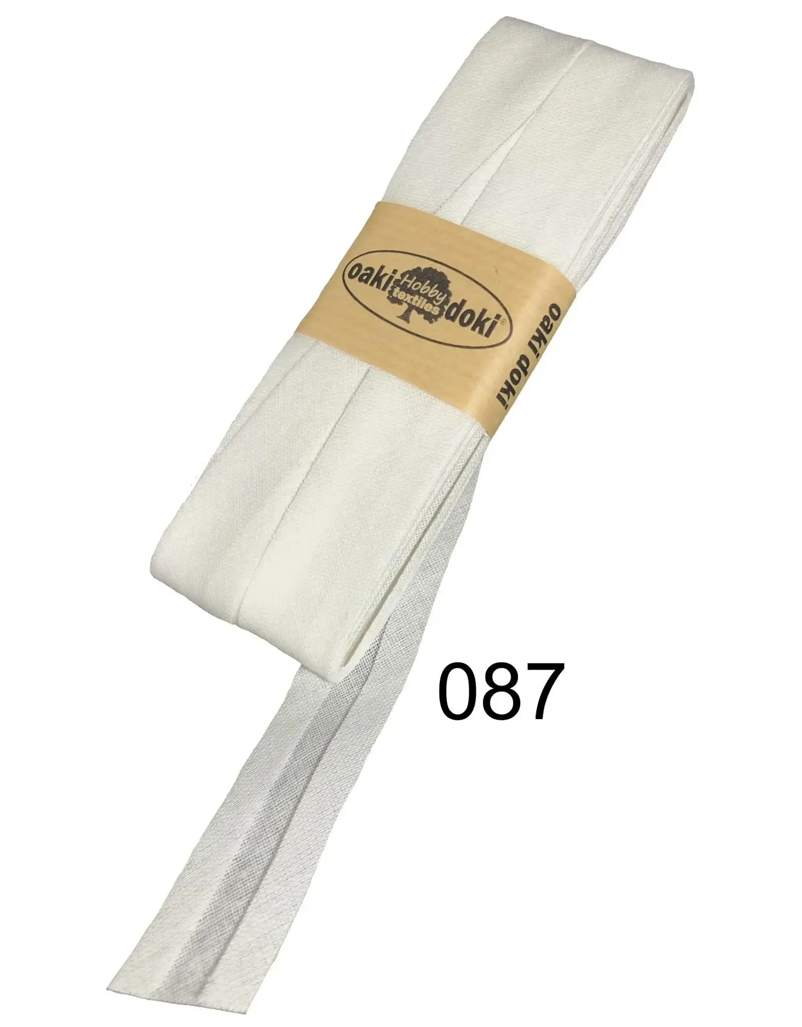 Oaki Doki Biaisband - Katoen 20mm - 5m - kleur 087