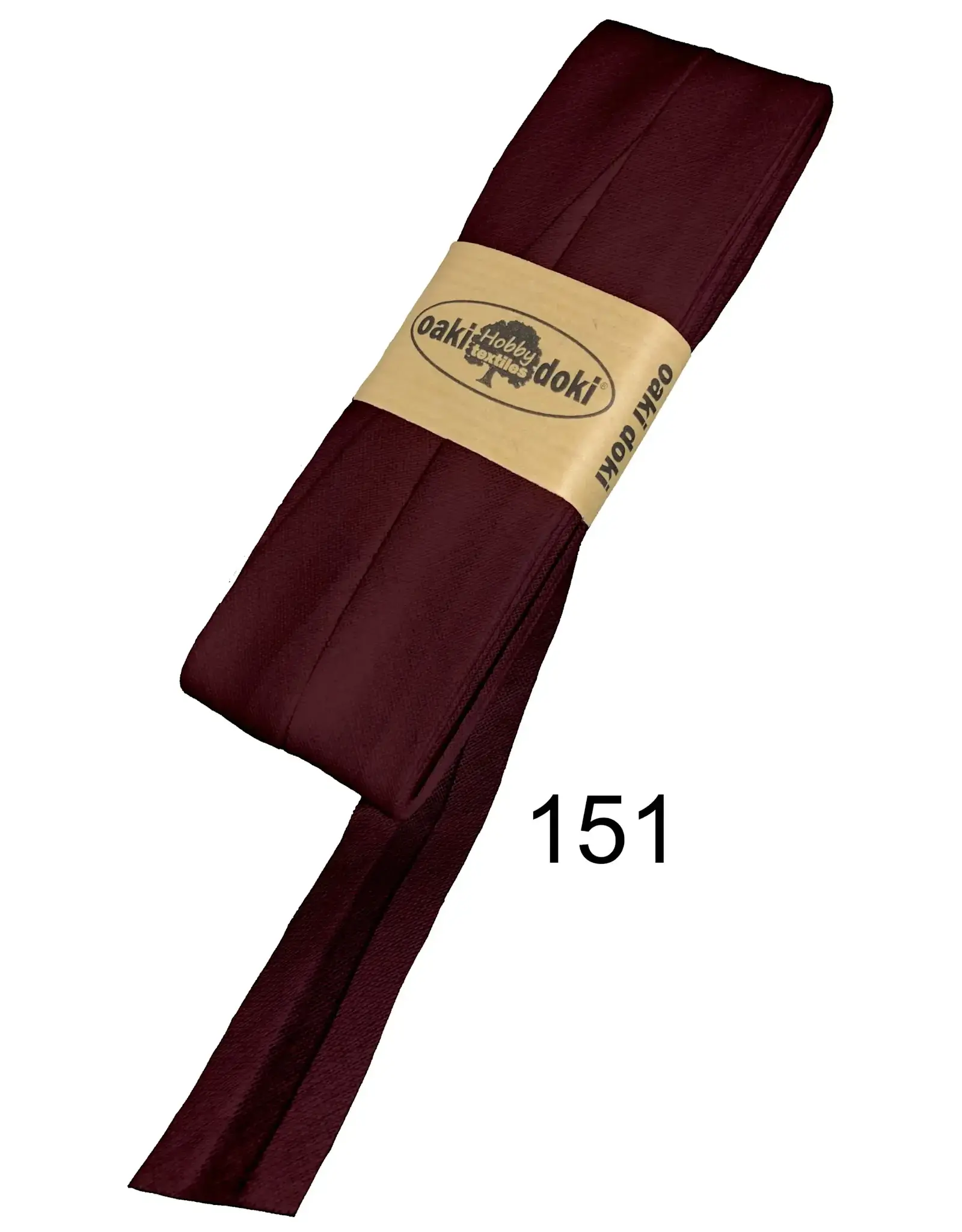 Oaki Doki Biaisband - Katoen 20mm - 5m - kleur 151