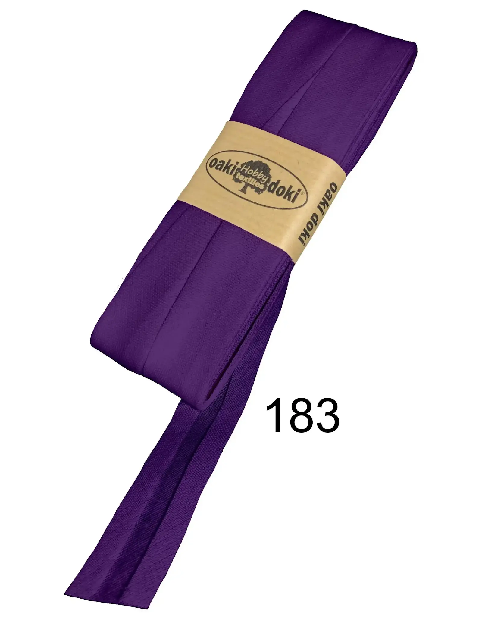 Oaki Doki Biaisband - Katoen 20mm - 5m - kleur 183