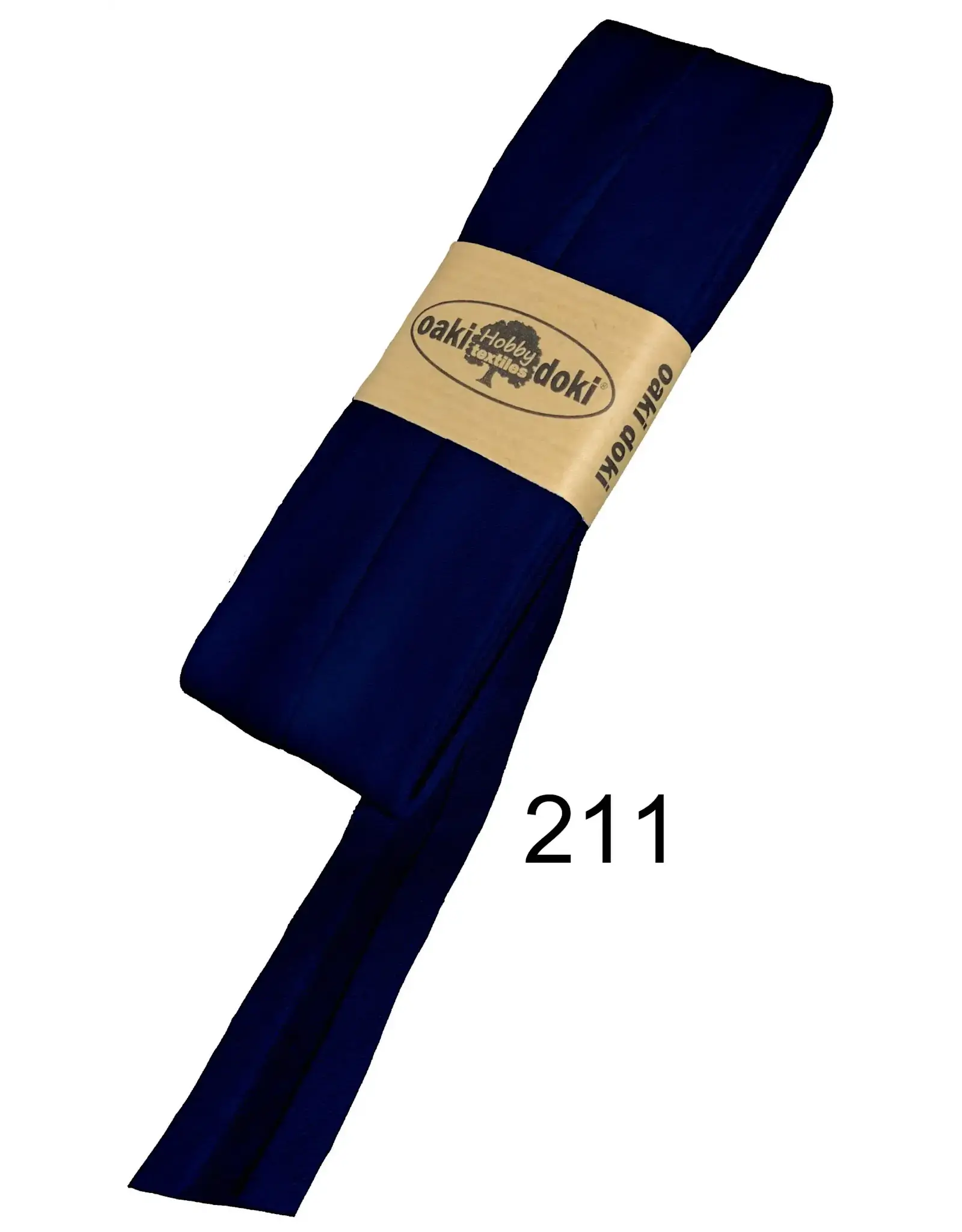 Oaki Doki Biaisband - Katoen 20mm - 5m - kleur 211