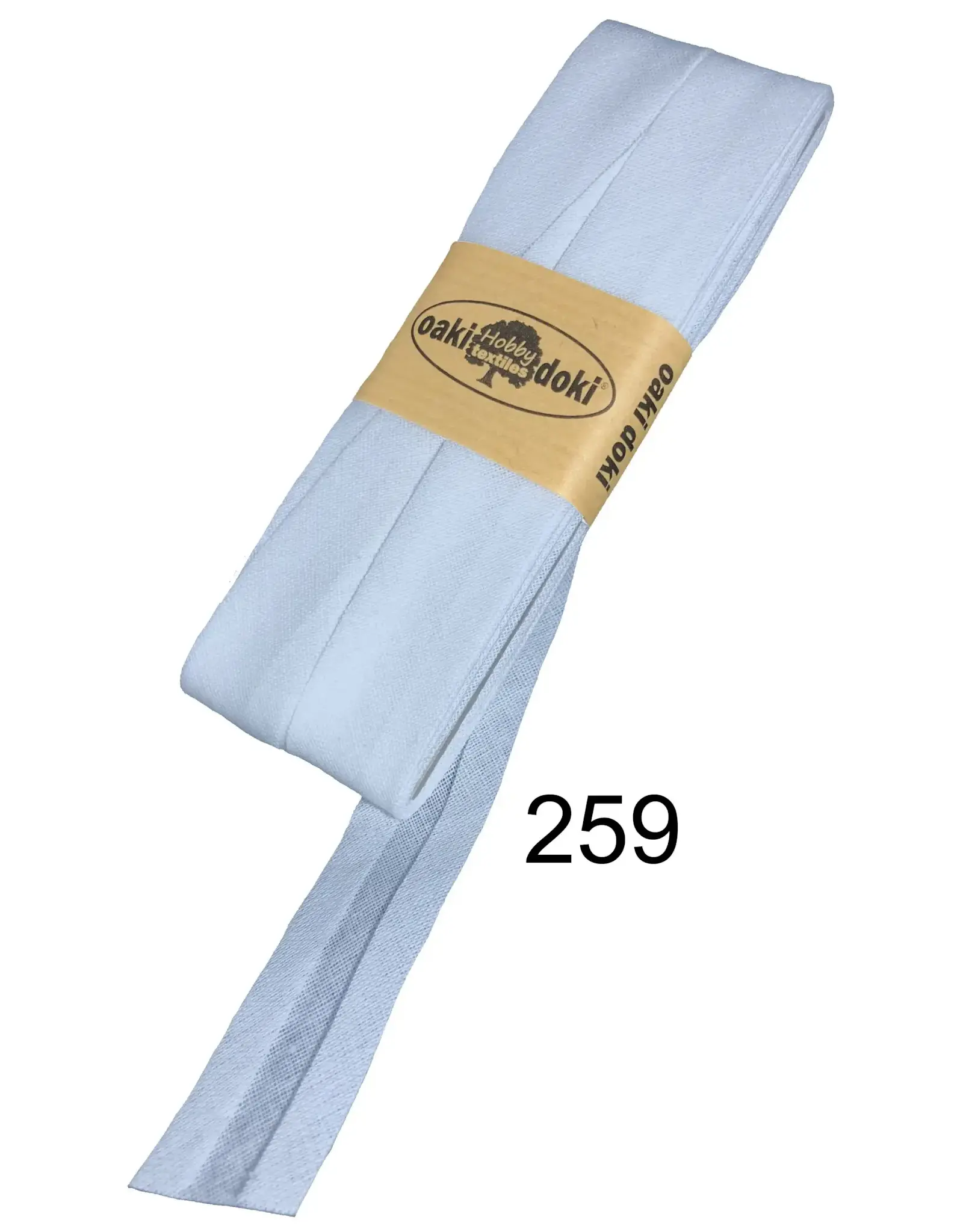 Oaki Doki Biaisband - Katoen 20mm - 5m - kleur 259