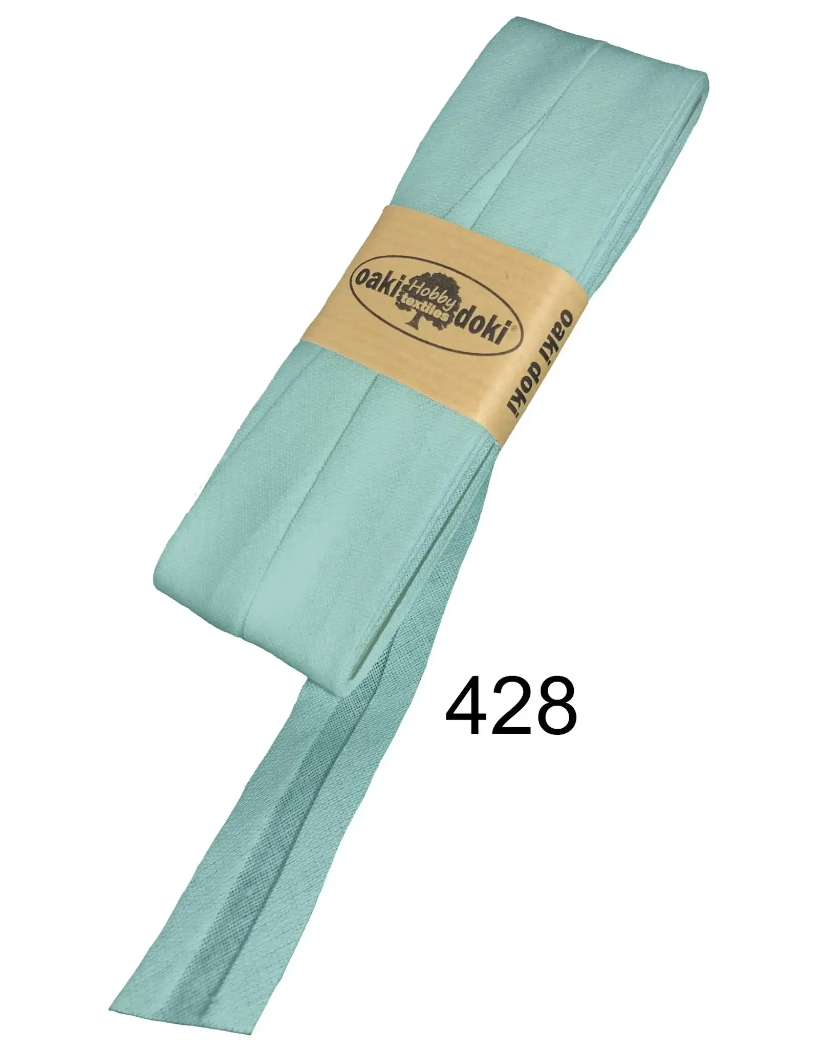 Oaki Doki Biaisband - Katoen 20mm - 5m - kleur 428