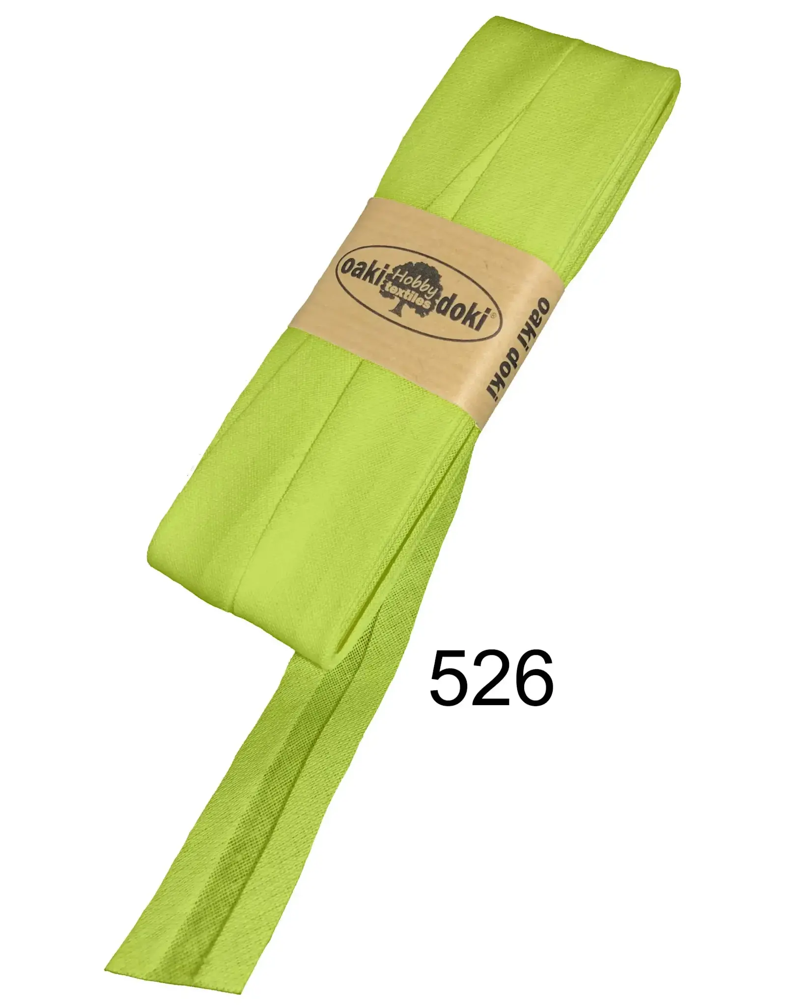 Oaki Doki Biaisband - Katoen 20mm - 5m - kleur 526