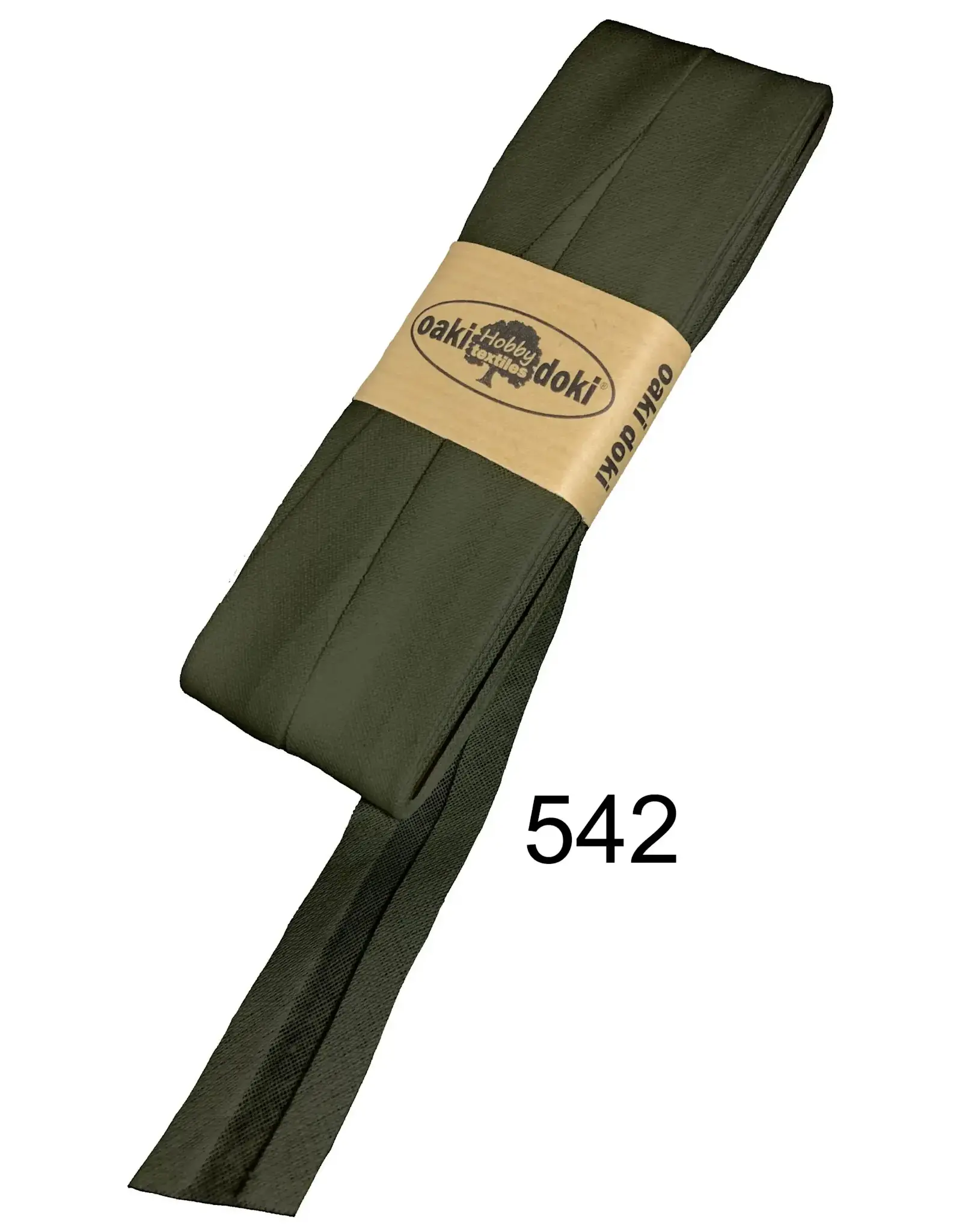 Oaki Doki Biaisband - Katoen 20mm - 5m - kleur 542