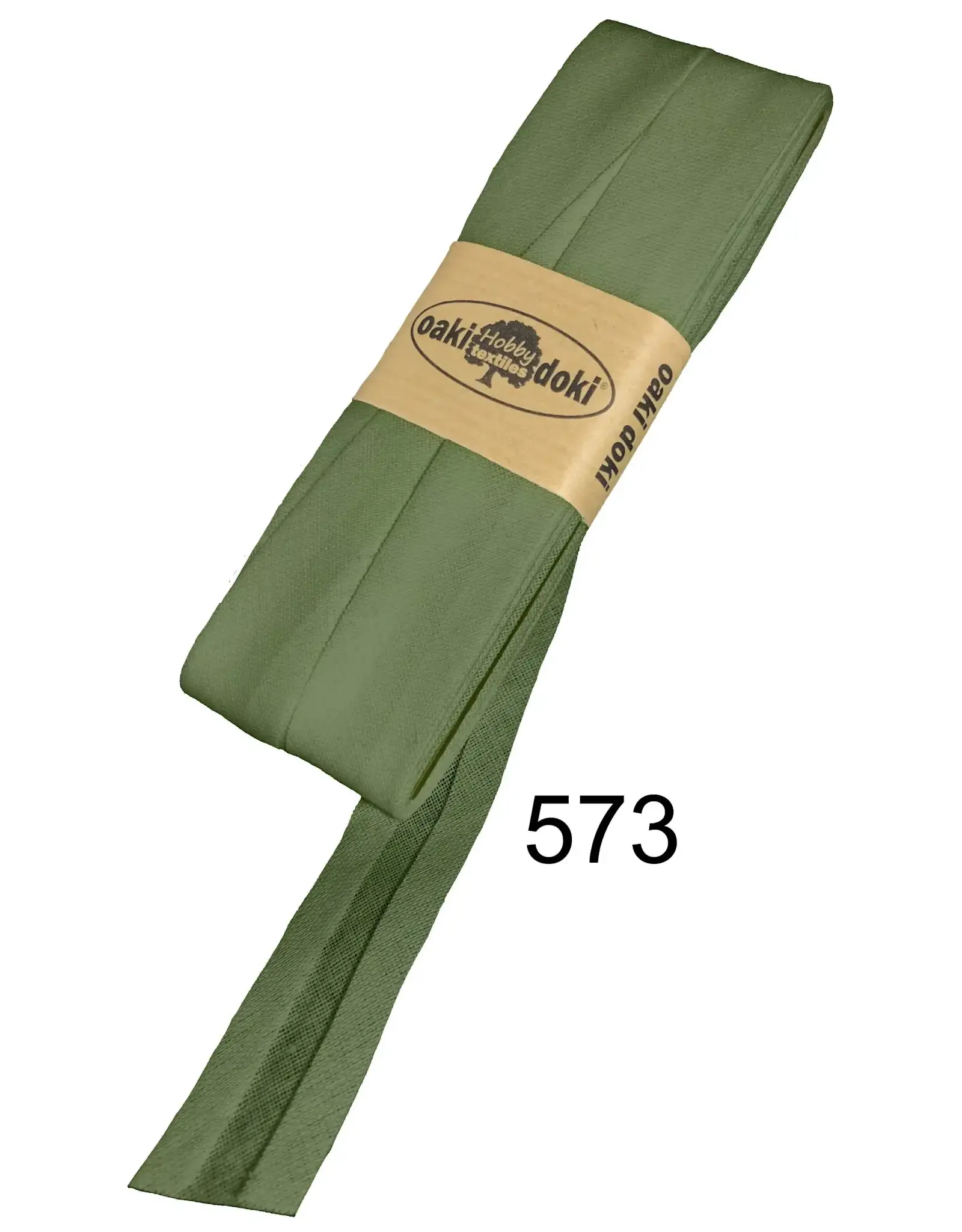 Oaki Doki Biaisband - Katoen 20mm - 5m - kleur 573