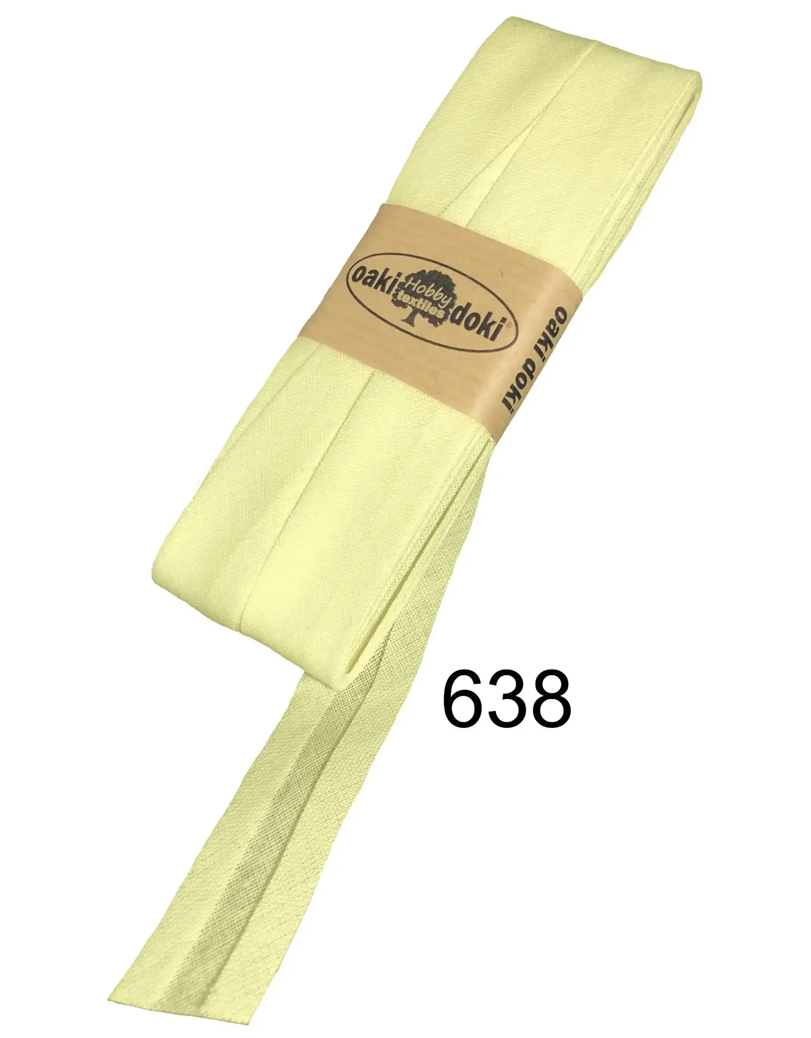 Oaki Doki Biaisband - Katoen 20mm - 5m - kleur 638