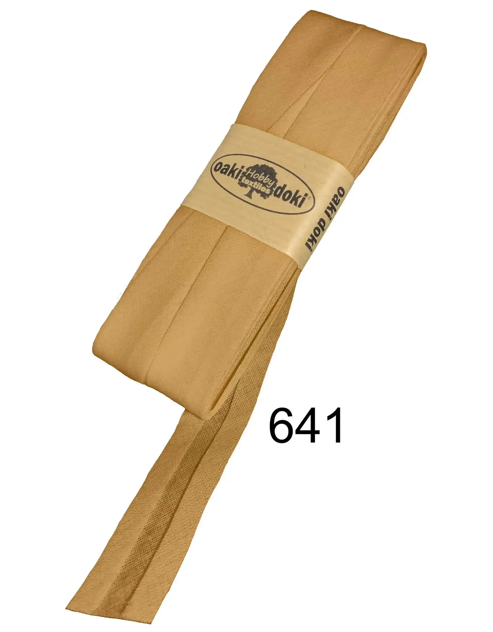 Oaki Doki Biaisband - Katoen 20mm - 5m - kleur 641