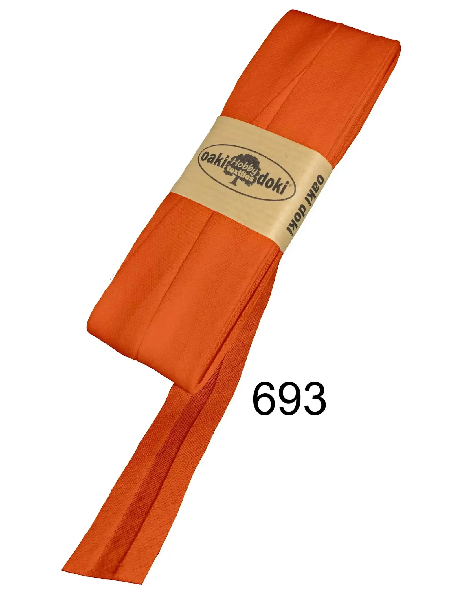 Oaki Doki Biaisband - Katoen 20mm - 5m - kleur 693