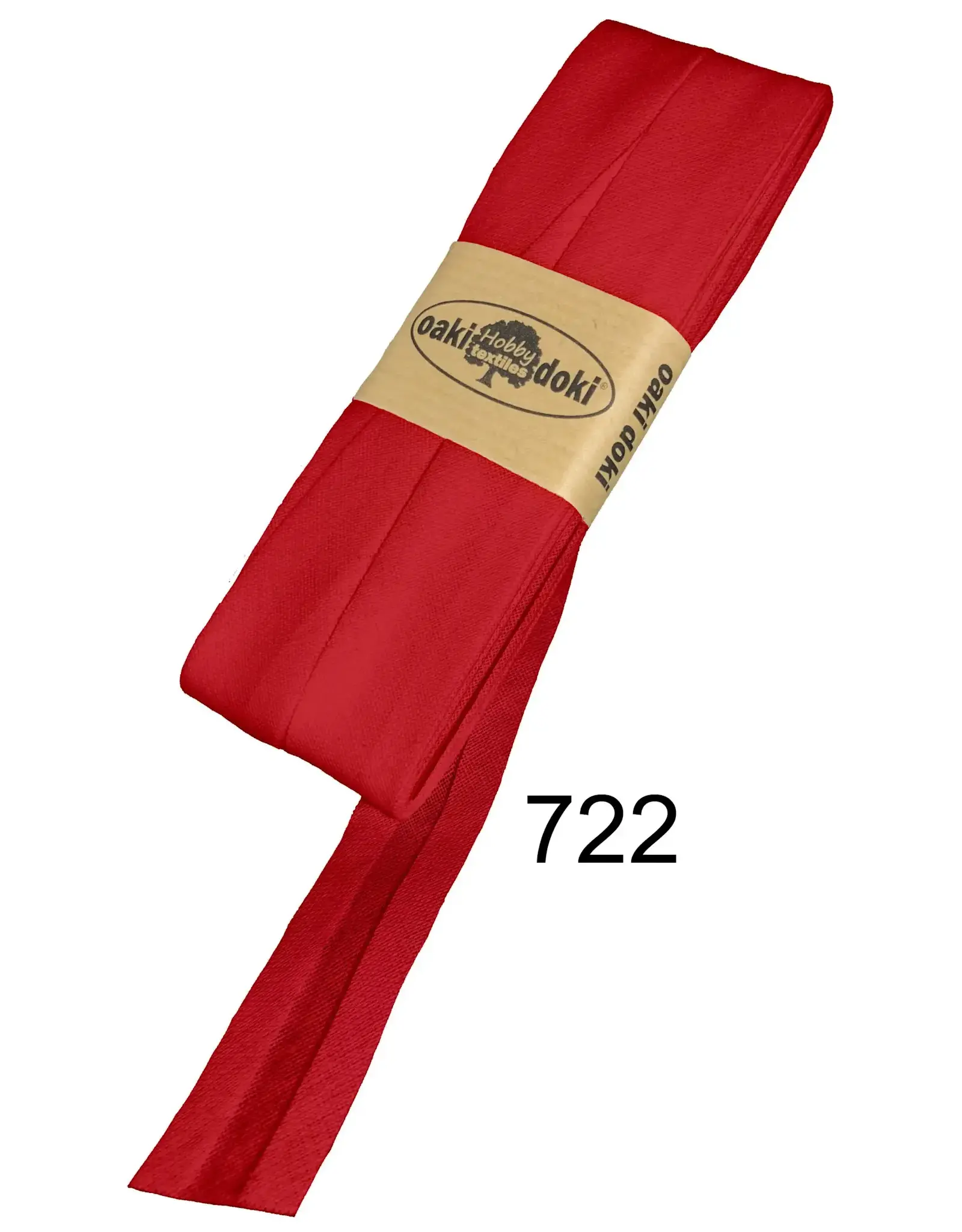 Oaki Doki Biaisband - Katoen 20mm - 5m - kleur 722