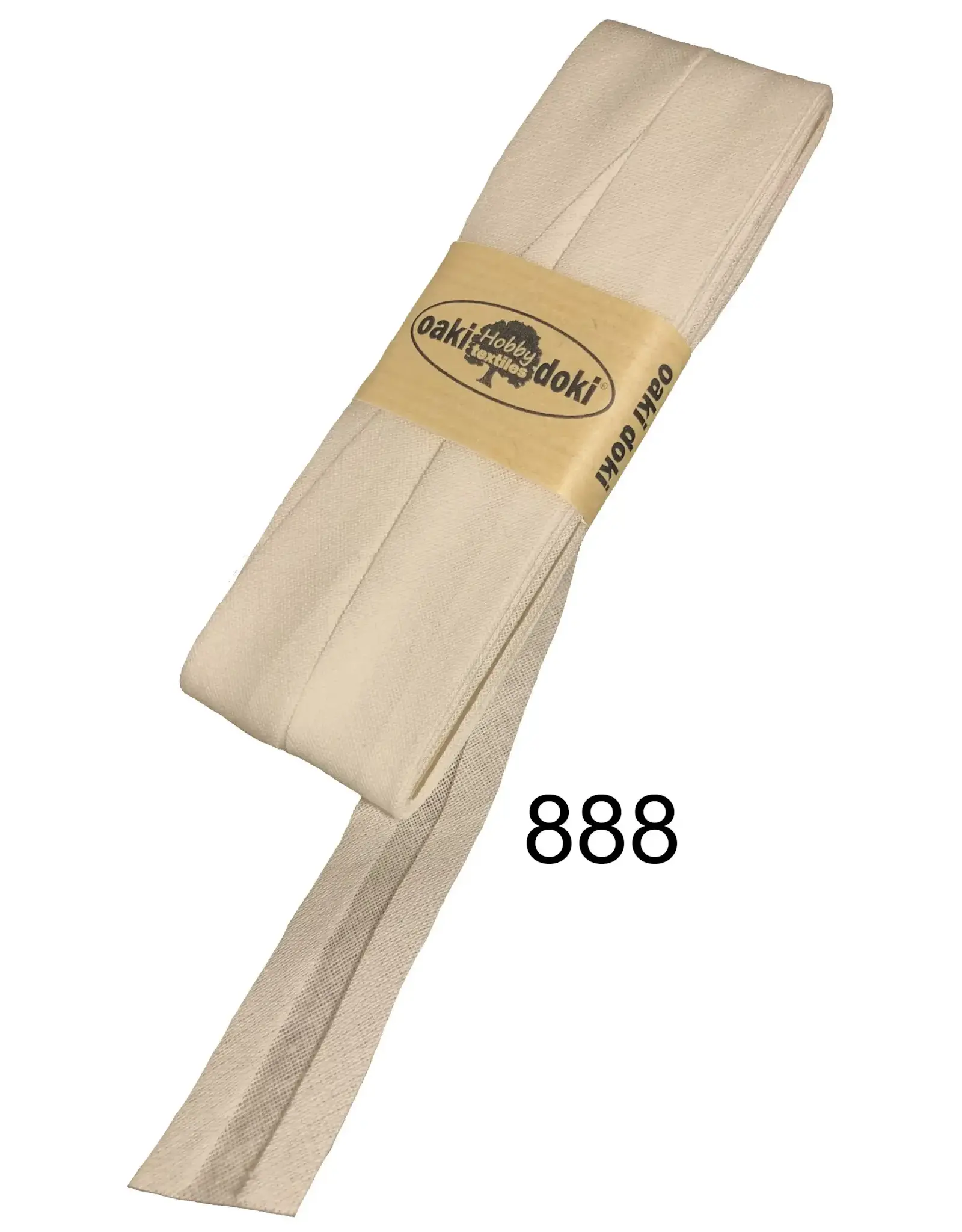 Oaki Doki Biaisband - Katoen 20mm - 5m - kleur 888