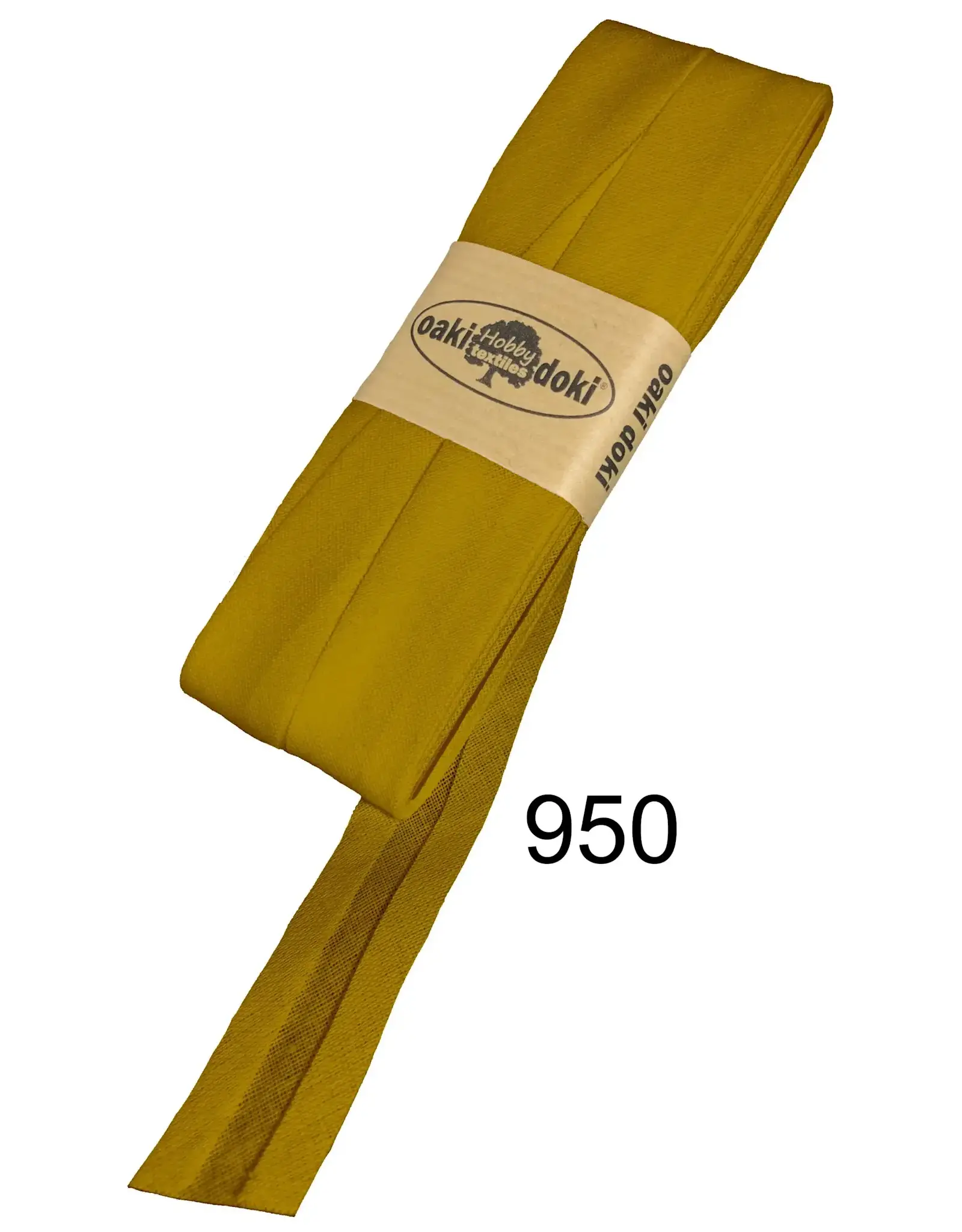 Oaki Doki Biaisband - Katoen 20mm - 5m - kleur 950