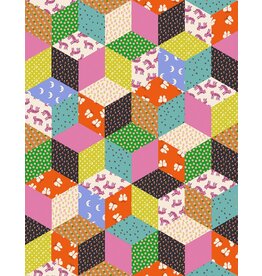 Ruby Star Society Ooh Lucky Lucky - Tumbling Blocks Vivid