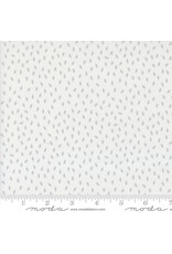 Moda Jen Kingwell - Mixed Bag of Bonbons - Loose leaves White Grey - 18255-11