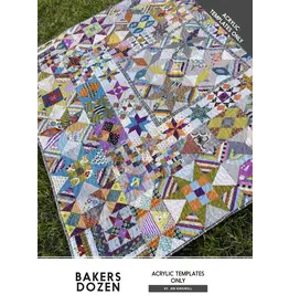 Jen Kingwell Designs Bakers Dozen - Acrylic Templates
