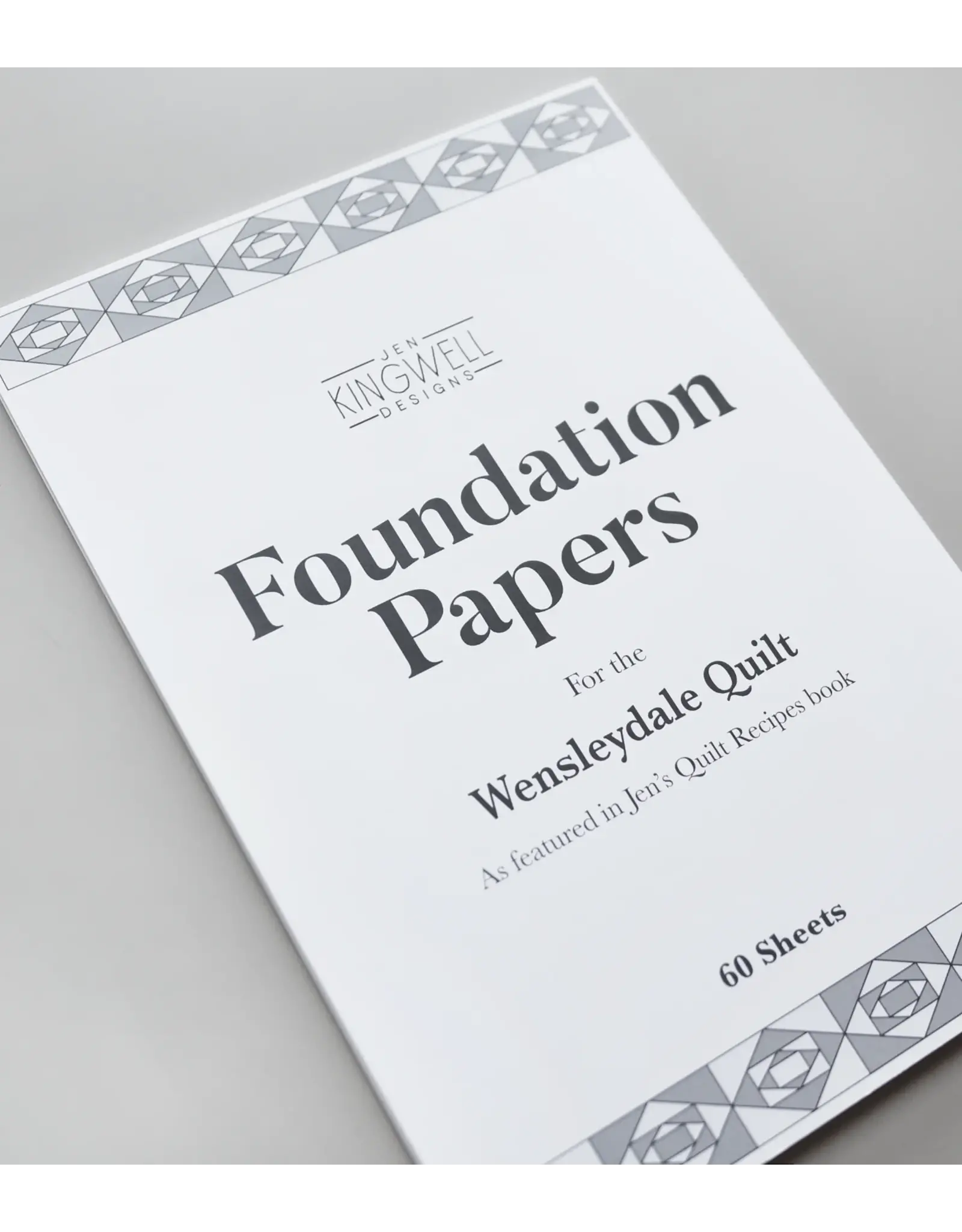 Jen Kingwell Designs Jen Kingwell - Wensleydale  - Foundation Papers