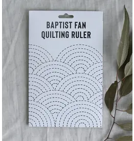 Baptist Fan - Quilting Ruler