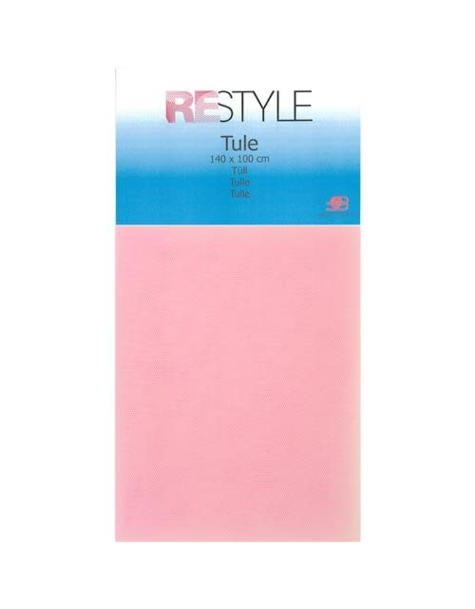 Restyle Restyle - Tulle - Babyroze - 140 x 100 cm