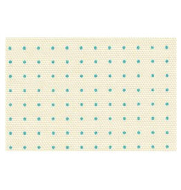 Olympus Sashiko Fabric - Ecru - Preprinted