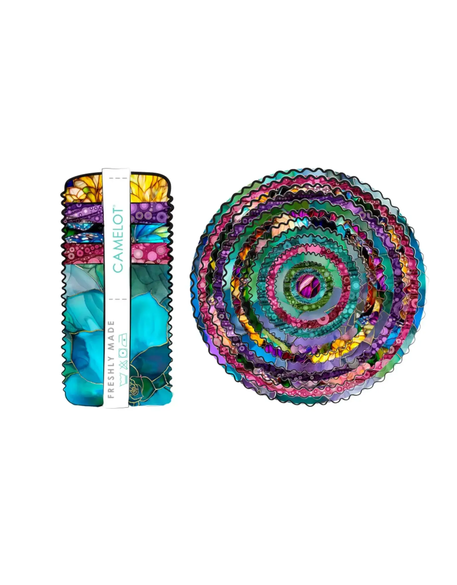 Camelot Camelot Fabrics - Gigi in the Garden - 2,5 inch strips