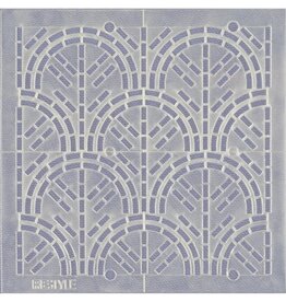 Restyle Sashiko Template - Seigaiha / Waves