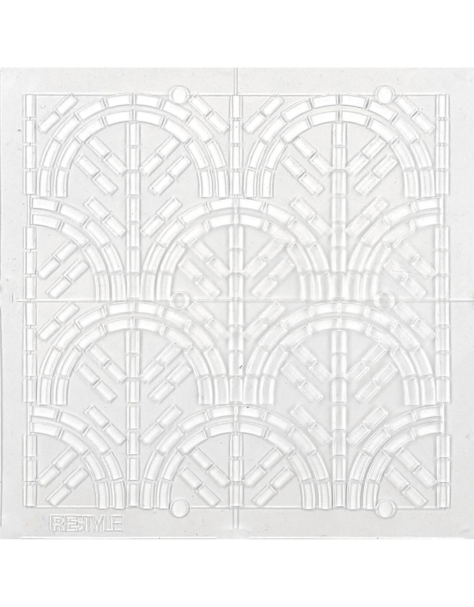 Restyle Sashiko Template - Seigaiha / Waves