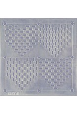 Restyle Sashiko Template - Hearts