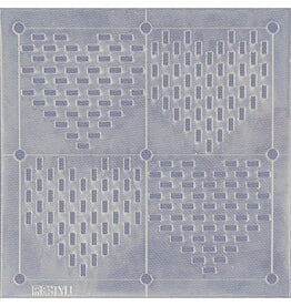 Restyle Sashiko Sjabloon - Harten