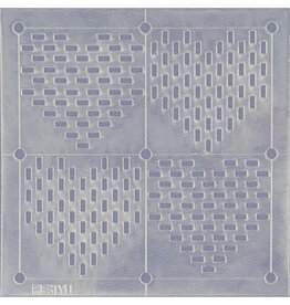 Restyle Sashiko Template - Hearts
