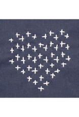 Restyle Sashiko Sjabloon - Harten