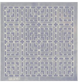 Restyle Sashiko Template - Squares