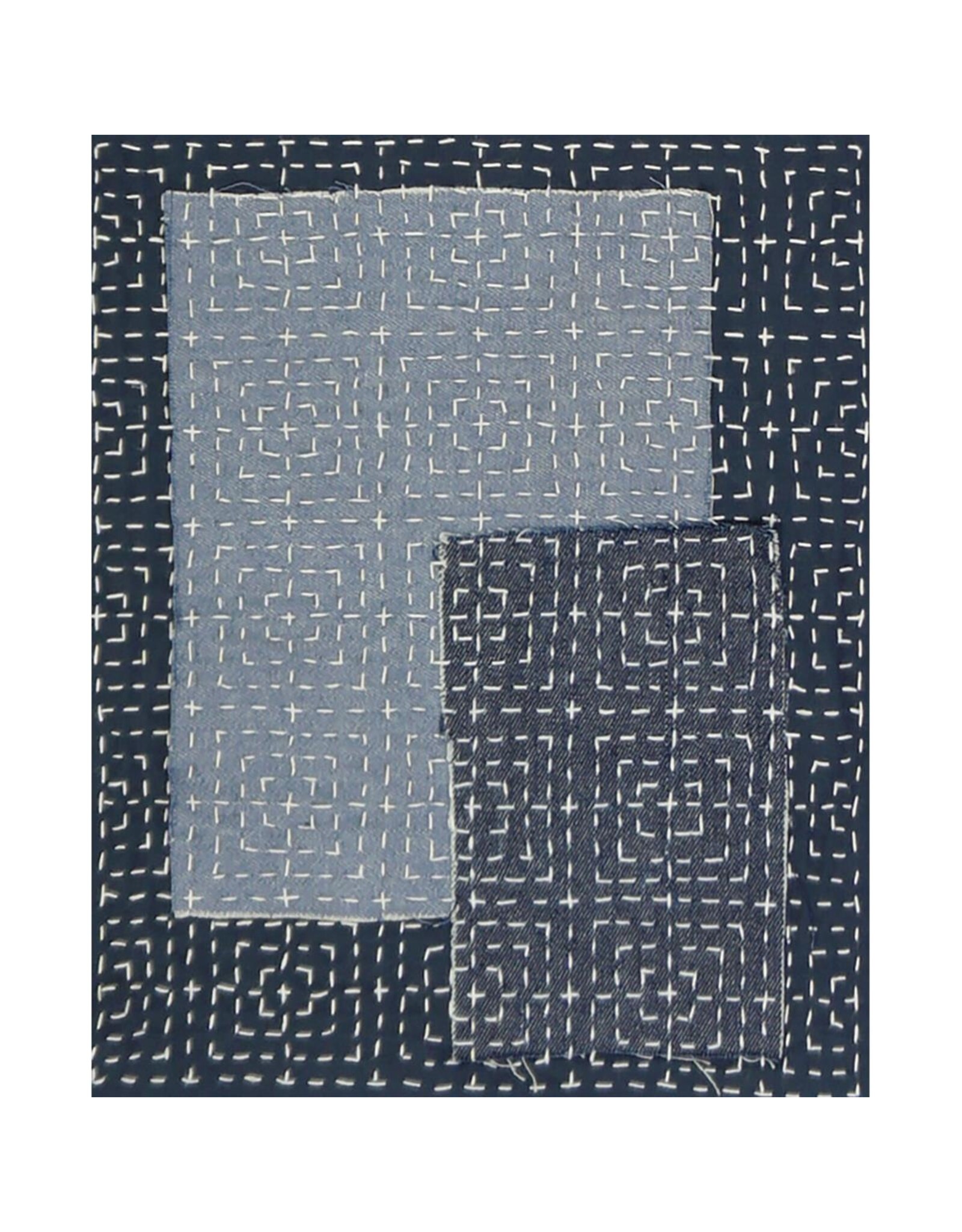 Restyle Sashiko Sjabloon - Vierkanten