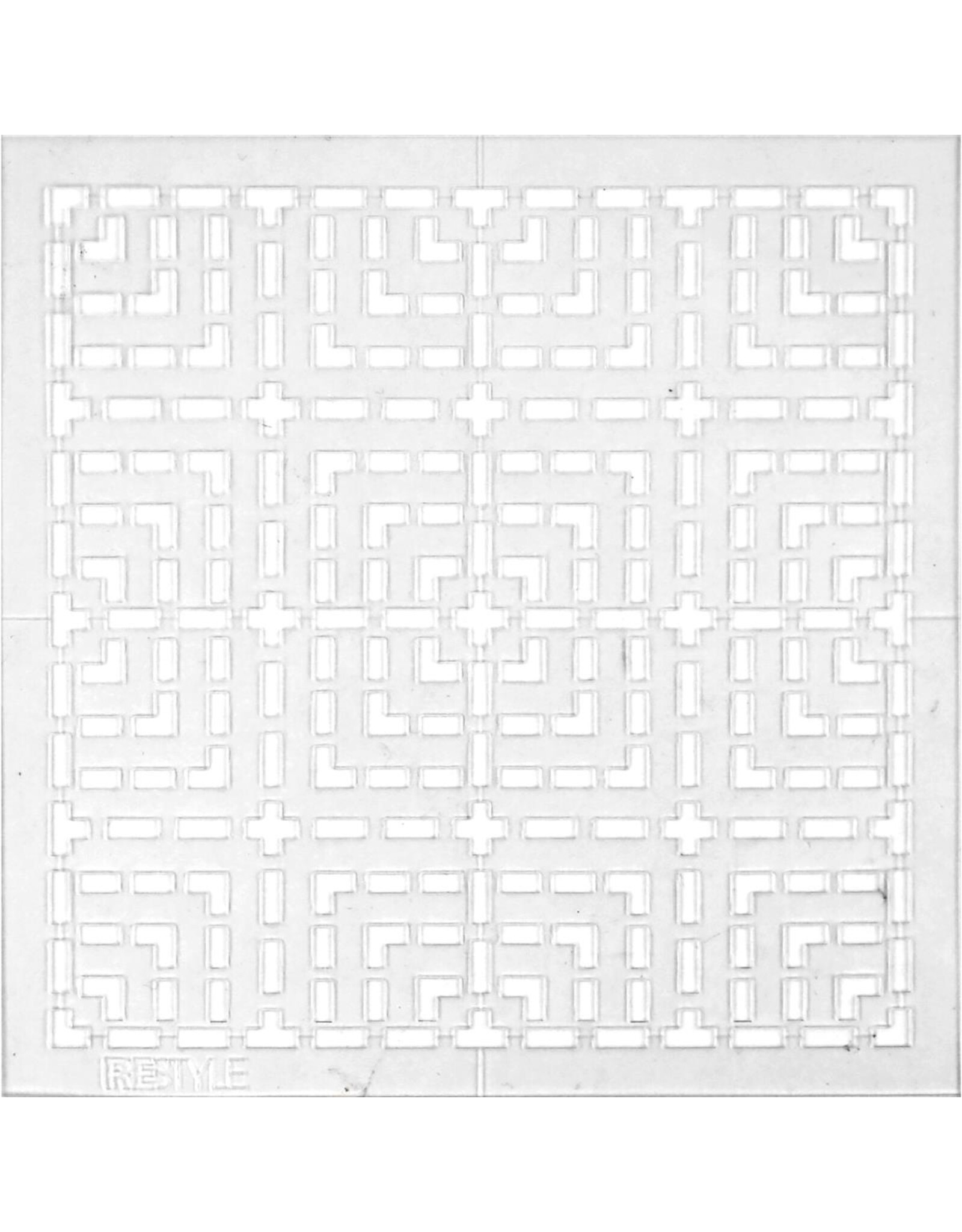 Restyle Sashiko Template - Squares
