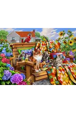Diversen Cats and Quilts - Jigsaw Puzzle - 1000 pcs