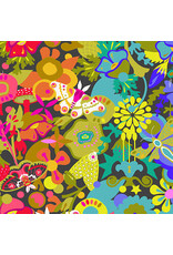 Andover Alison Glass - Color Wheel - Art Cloth Night - A-1441-K