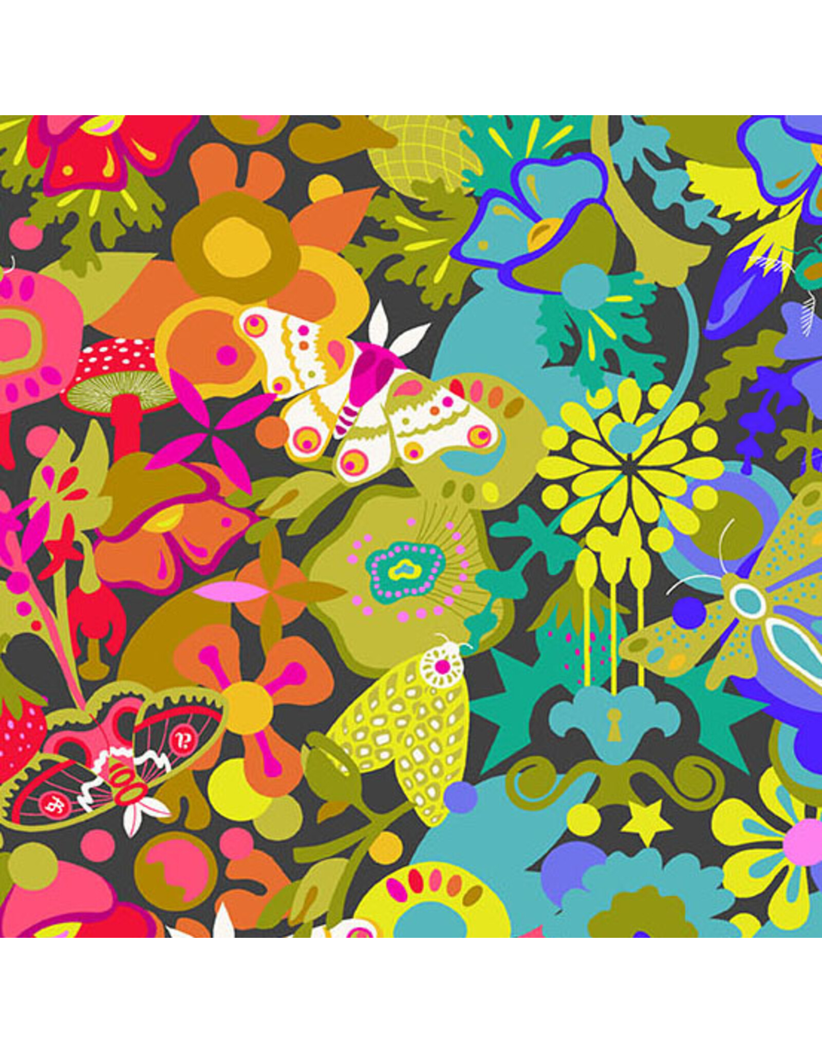 Andover Alison Glass - Color Wheel - Art Cloth Night - A-1441-K