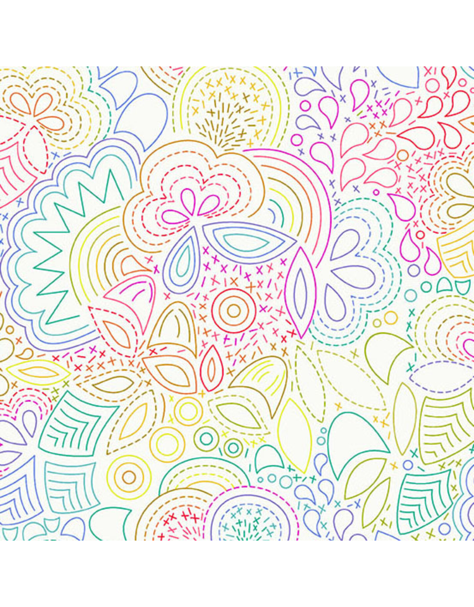 Andover Alison Glass - Color Wheel - Rainbow Day - A-1446-L