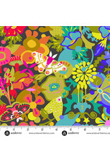 Andover Alison Glass - Color Wheel - Art Cloth Night - A-1441-K